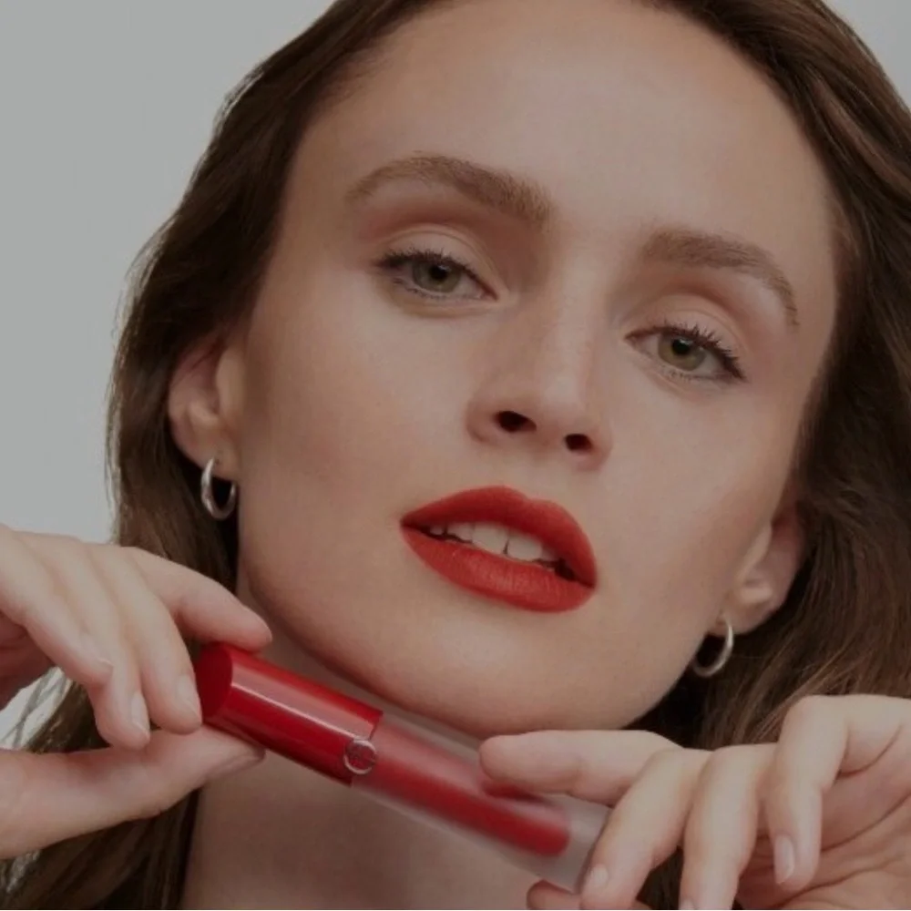 Giorgio Armani Red Matte Maestro Lip Stain
